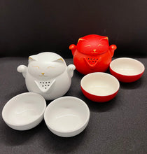 Load image into Gallery viewer, Tea Set (Prosperity Cat)