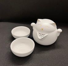 Load image into Gallery viewer, Tea Set (Prosperity Cat)
